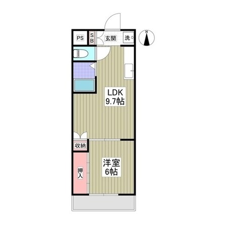 KSハイツ川越の物件間取画像